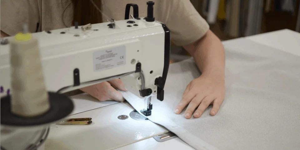 Own sewing workshop