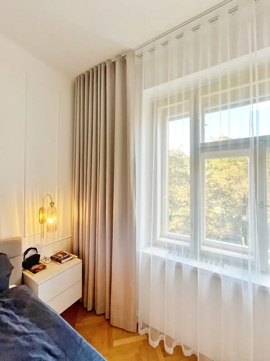 Wave závěsy do ložnice