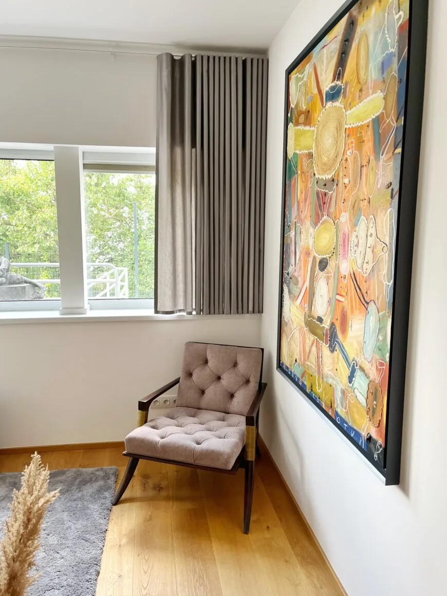 Závěsy s pravidelnou vlnou